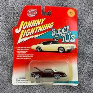Johnny‎ Lightning Super 70s Olds Cutlass Supreme Burgundy 1 64 Die Cast Car